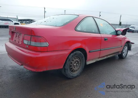 1999 Honda Civic Hx from USA, damaged, VIN 1HGEJ7125XL070356